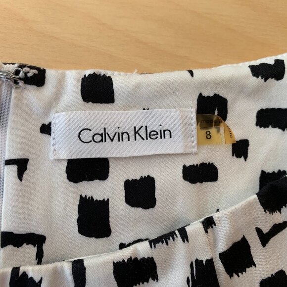 Calvin Klein Retro Inspired Dress - Picture 2 of 5